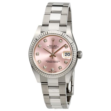 datejust rolex pink real watch|rolex lady datejust 28mm.